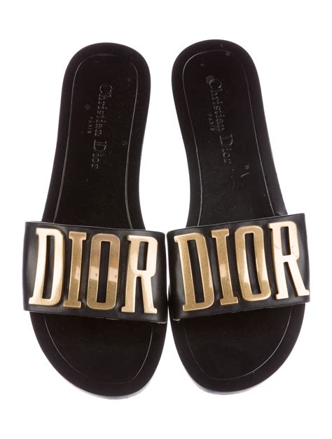 dior sludes|christian dior slippers women.